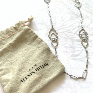 **LikeNew**Alexis Bittar Silver Long Link Necklace